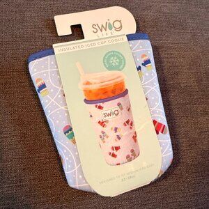 NWT Swig Life Iced Insulated Cup Coolie Medium Cups 22-28 Oz Mittens Winter